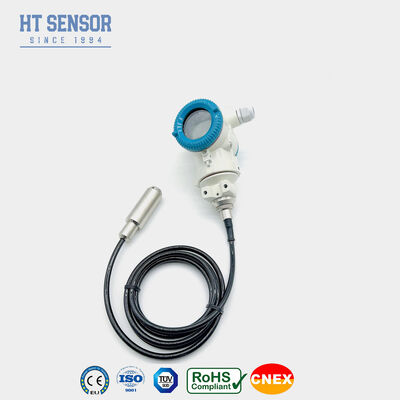 Liquid Level Transmitter with 4-20mA Output 316L Stainless Steel IP68 Waterproof Pressure Sensor
