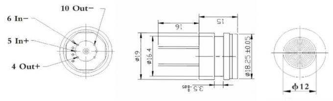 HT19F Sensor de presión de silicio de difusión Micro sensor de presión para la industria 2