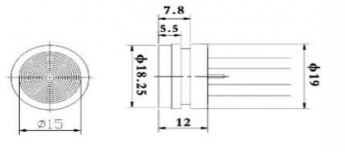 Sensor de presión de silicio de 10 KPa ~ 70 MPa Sensor de presión pieoresistivo 0