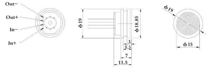HT26V 10V Sensor de presión de silicio piezorresistivo Sensor de diafragma OEM 5