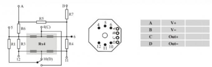 HT26V 10V Sensor de presión de silicio piezorresistivo Sensor de diafragma OEM 6