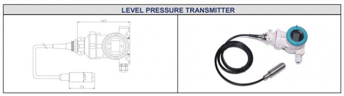 BH93420-II IP68 4-20mA Transmisor de nivel de líquido Sensor de presión del aceite del motor de combustible 4