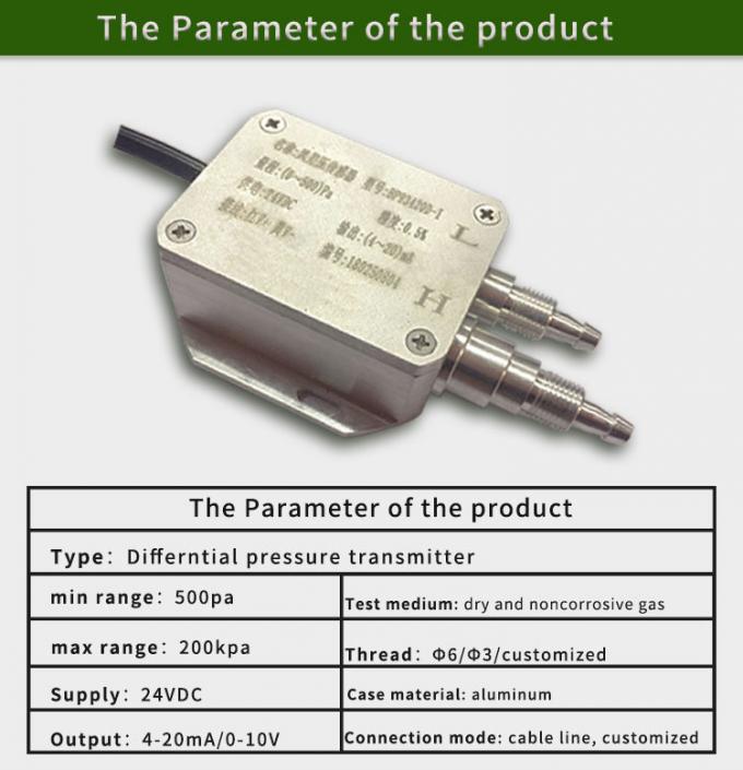 Transmisor de presión diferencial BP93420DI para pequeños sensores de medición de gases no corrosivos 1