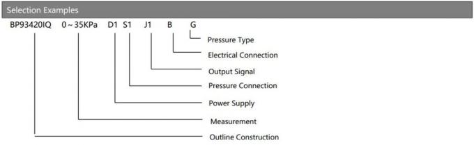 OEM Transmisor de presión del diafragma de descarga de sujeción Sensor de presión del nivel de silicio 6