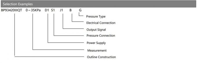 Display Sensor de presión del diafragma SS316L Sensor de presión digital Transductor 8