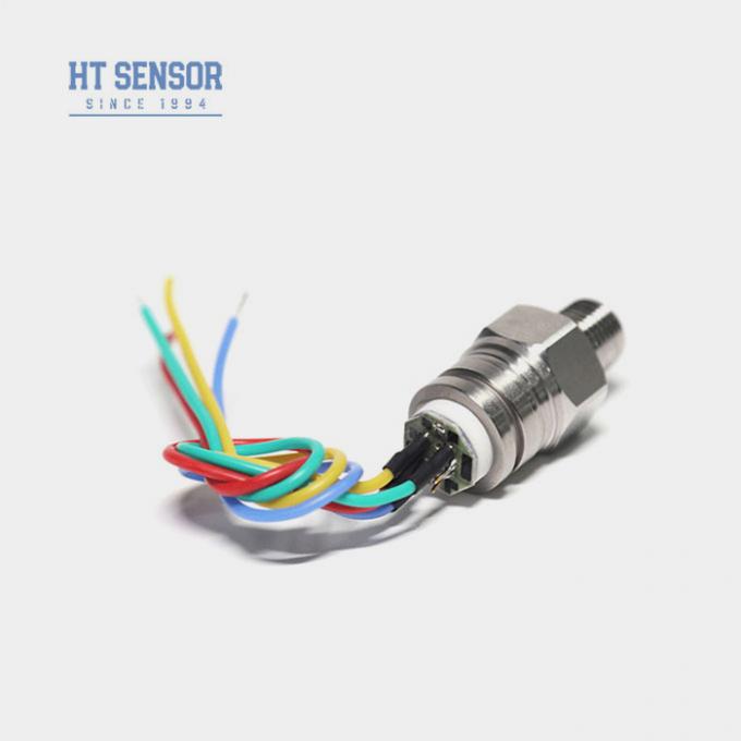 Sensor de presión de silicio líquido de 10VDC Sensor de presión de nivel del tanque de agua de mini hilo 2