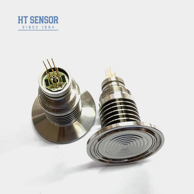 HT-IQT Transductor de presión de silicio Flange fácil de limpiar Sensor de temperatura de alta presión