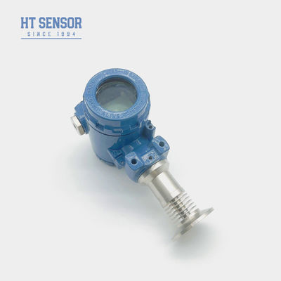 24V 0,1% F.S. Transmisor de presión sanitario Sensor de presión de diafragma plano inteligente
