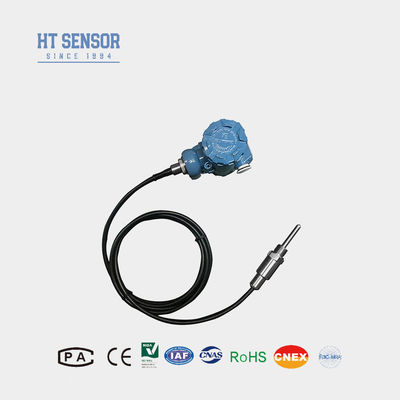 IP67 4-20mA Indicador de temperatura Cable de transmisor Conectado Tipo de entrada PT100 Sonda de sensor de temperatura