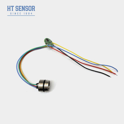 Sensor de presión de silicio difundido industrial de alta sensibilidad de 19 mm de salida lineal